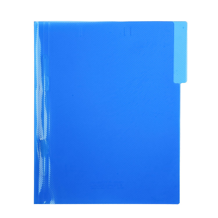 Poly File Folder with Fasteners, Top Tab, Letter size,Presentation Folders