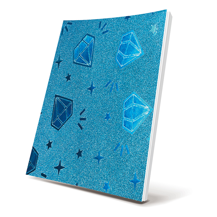 Glitter Selfadhesive Book Cover Diamond