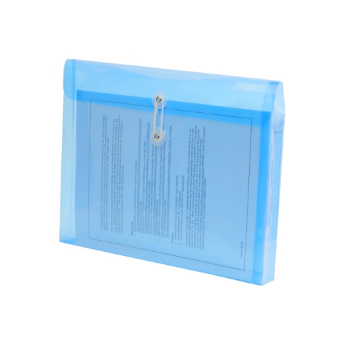 Poly String Envelope with Expandable Gusset, Translucent, PP Letter